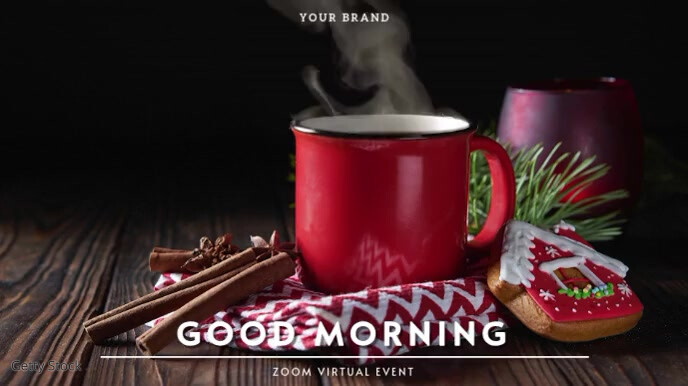 3D Christmas Morning Presentation | Festival Video Template Prezentacja (16:9)